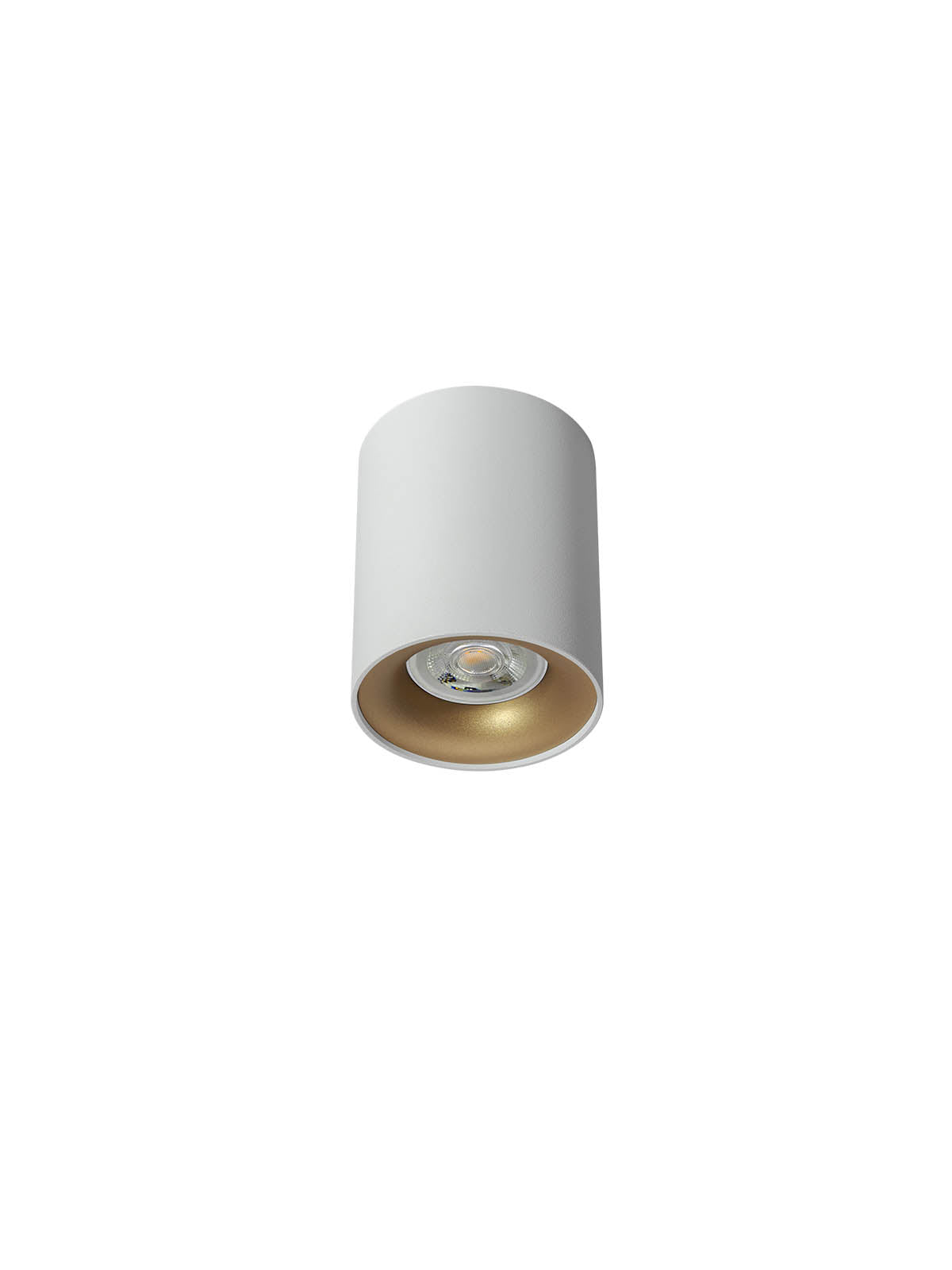 Плафон KOA 35W GU10 MWH+MGD RING-80*100
