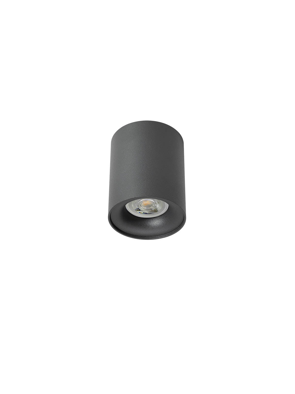 Плафон KOA 35W GU10 MBK+MBK RING-80*100