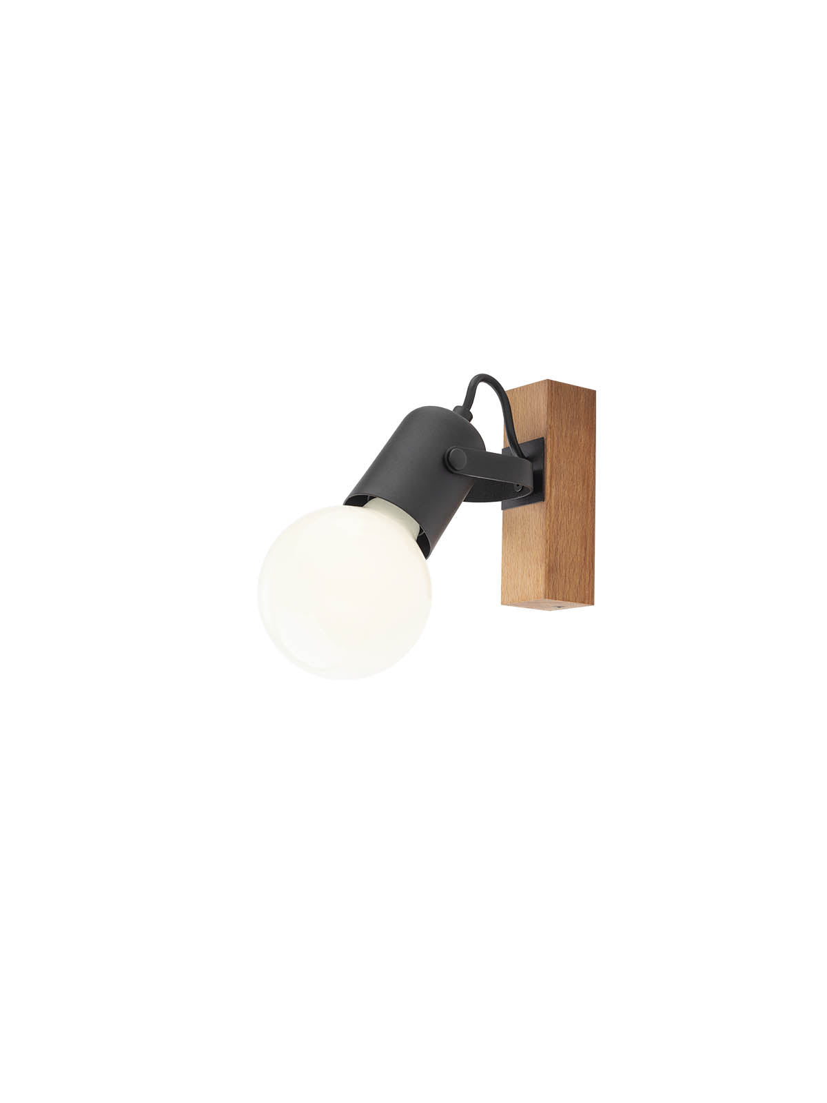 Стенен аплик TAFFI 1x42W E27 черен