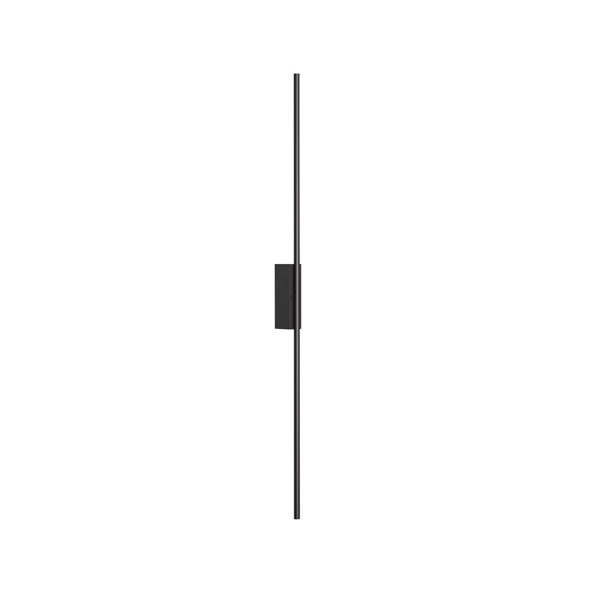 Стенен LED аплик STICK 25W пясъчно черен 3000K