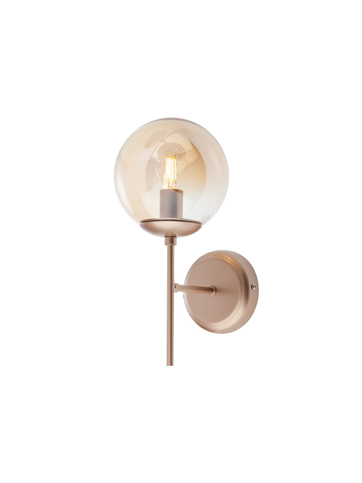 Стенен аплик MUNDI 1X28W E14 CHAMPAGNE