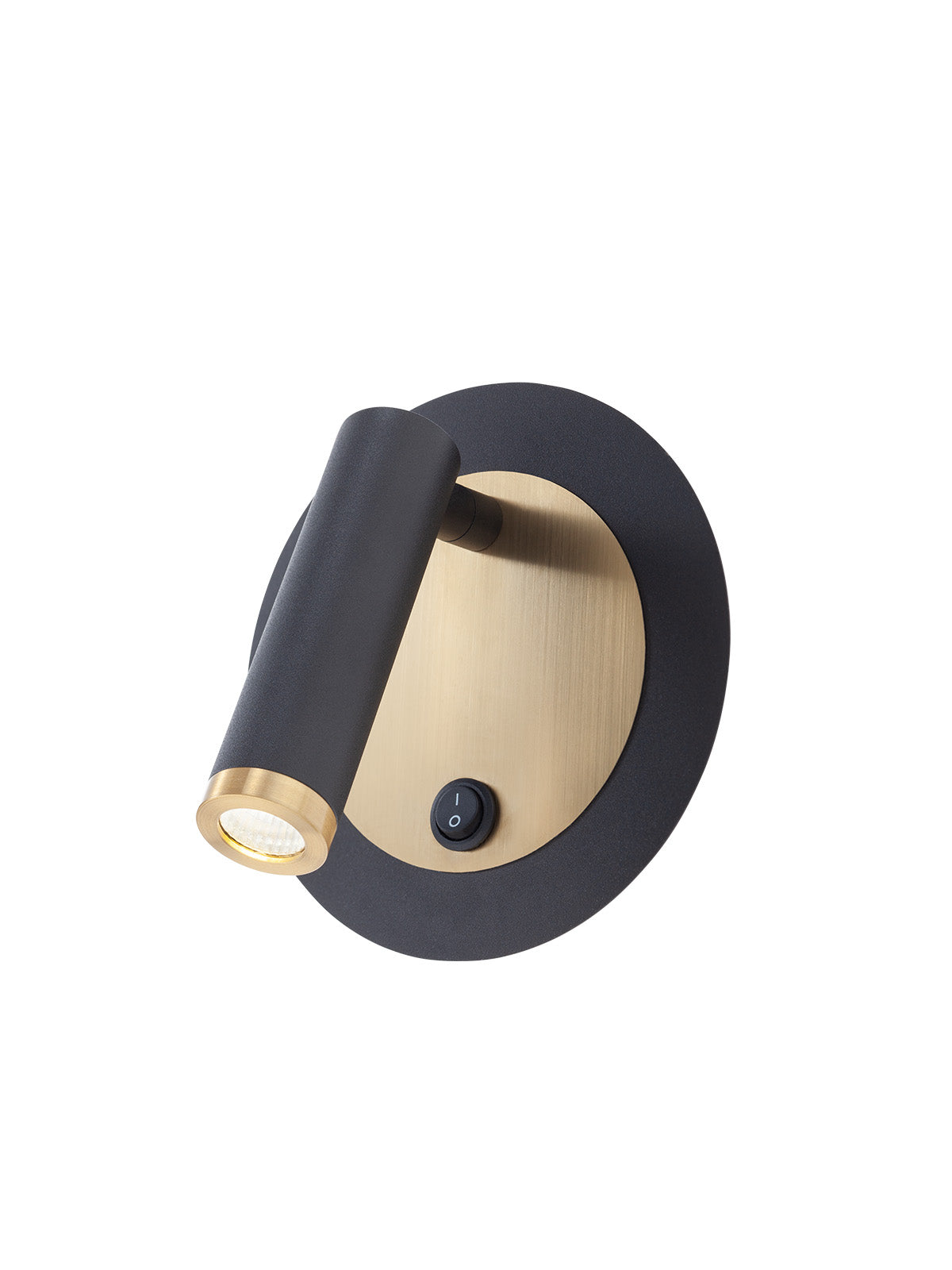 Стенен LED аплик CLOSER 6W 3000K RD черен BK