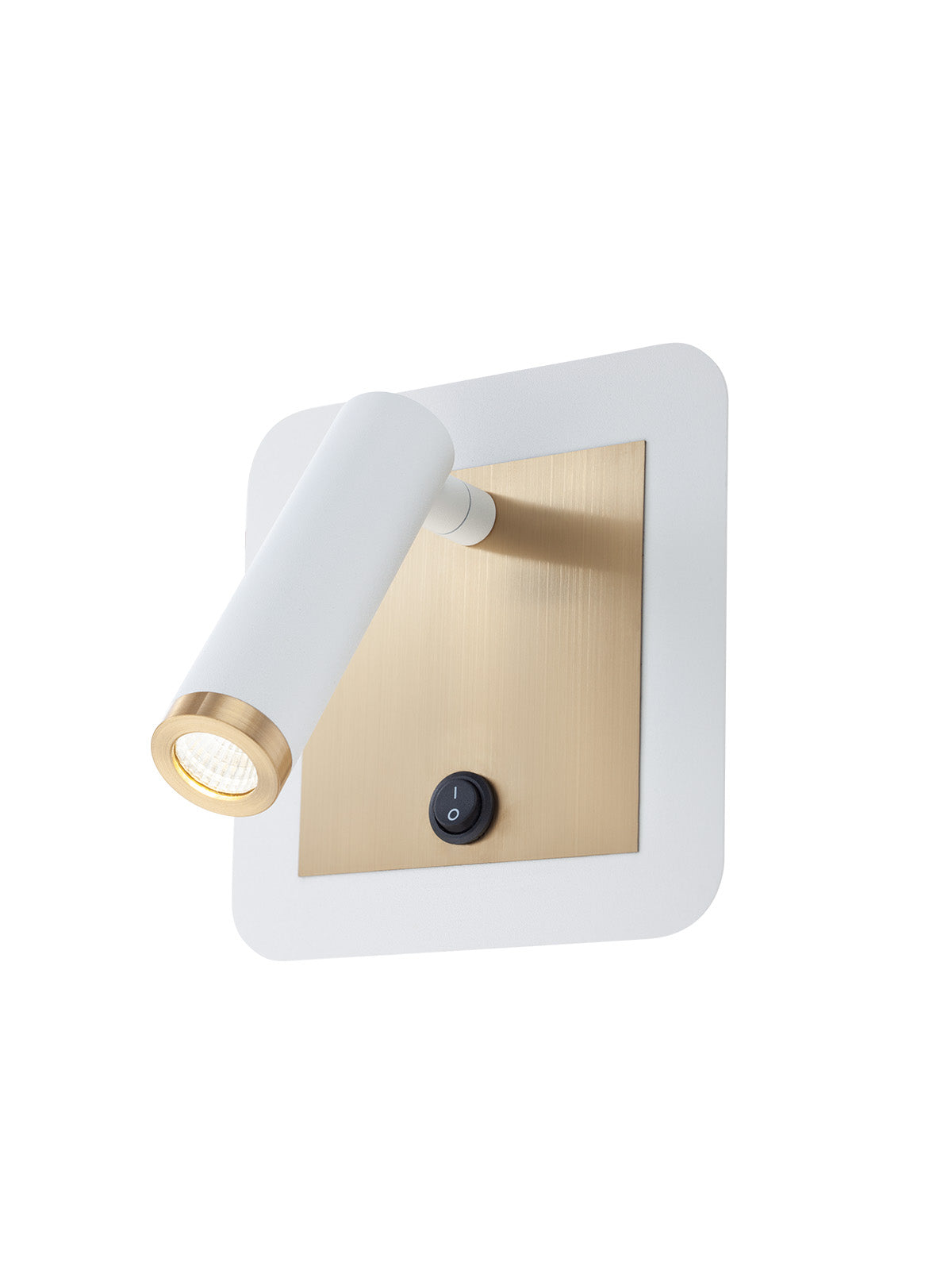 Стенен LED аплик CLOSER 6W 3000K SQ бял WH