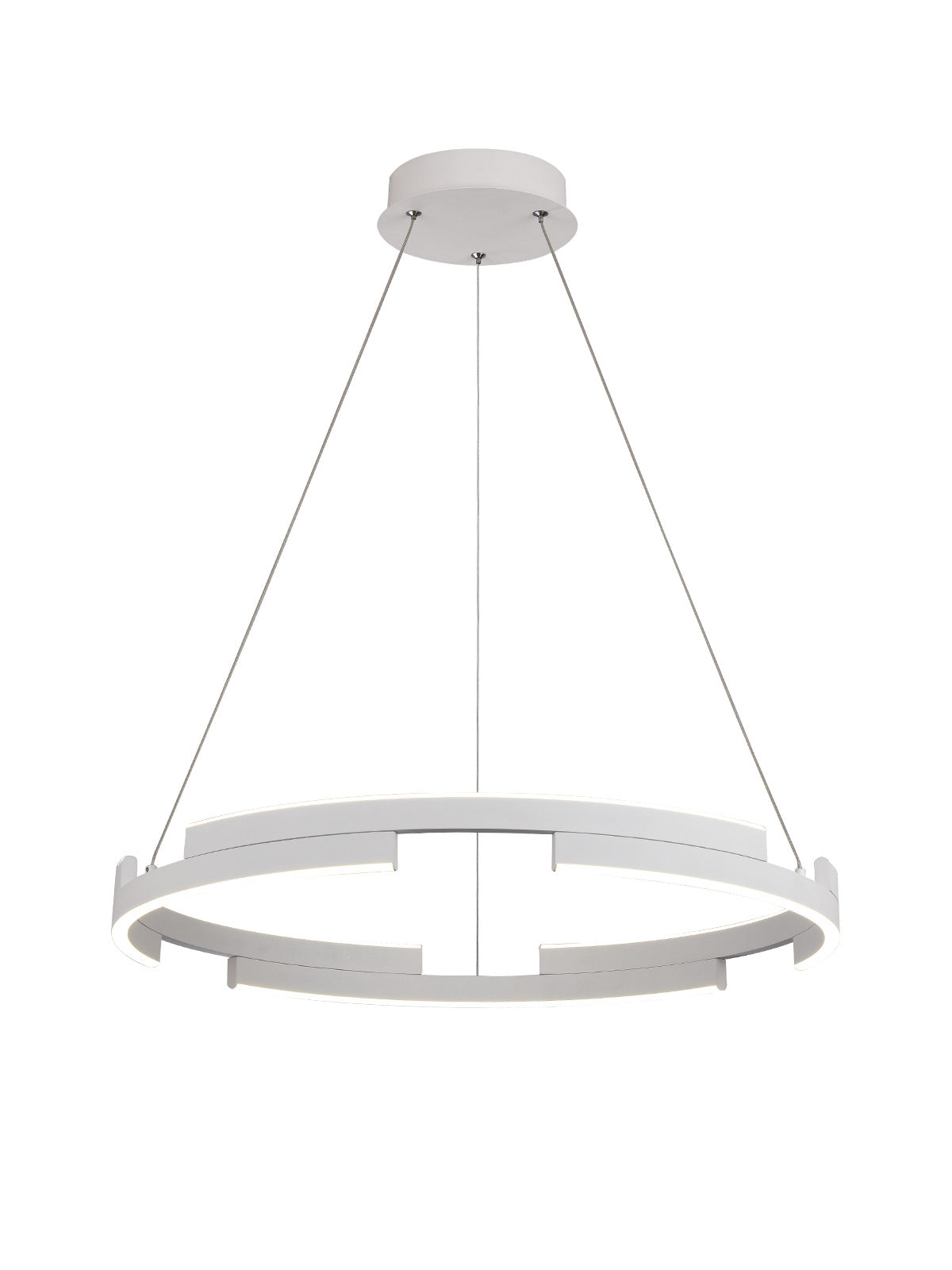 Висящо осветително тяло CASTLE LED 36W 3000K D600 SWH