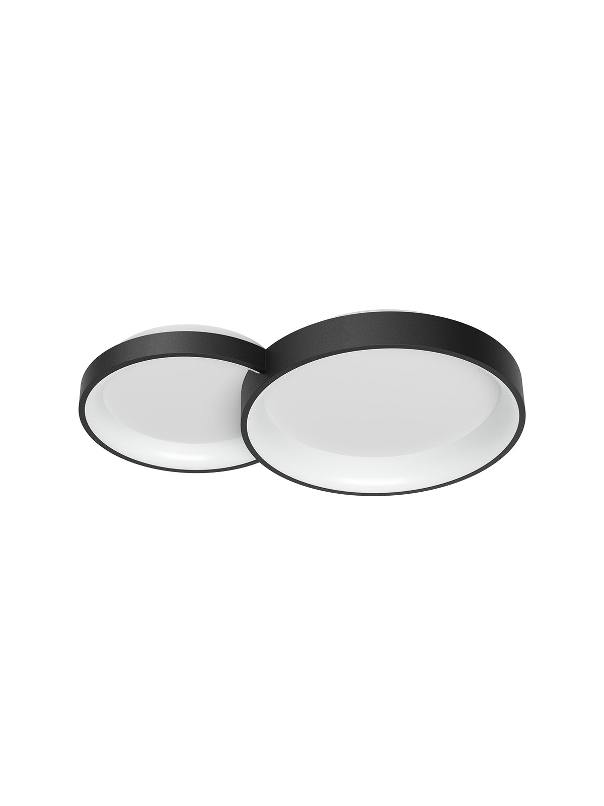 Плафон LED COMBI 50W CCT черен