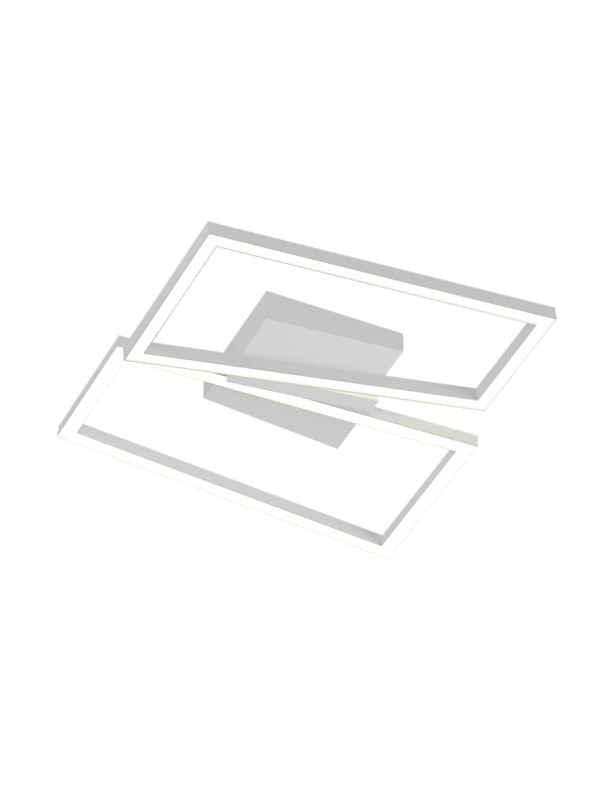 Плафон LED SLASH 30W CCT 3000K/6000K D500*500MM бял
