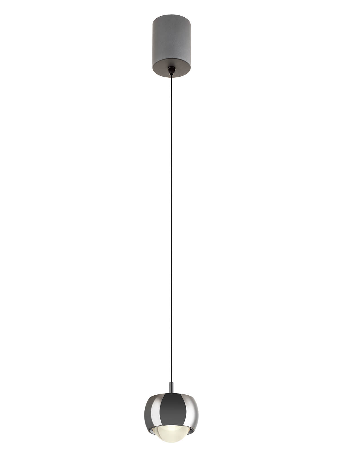 Висящо LED AVES 12W 3000K черен хром