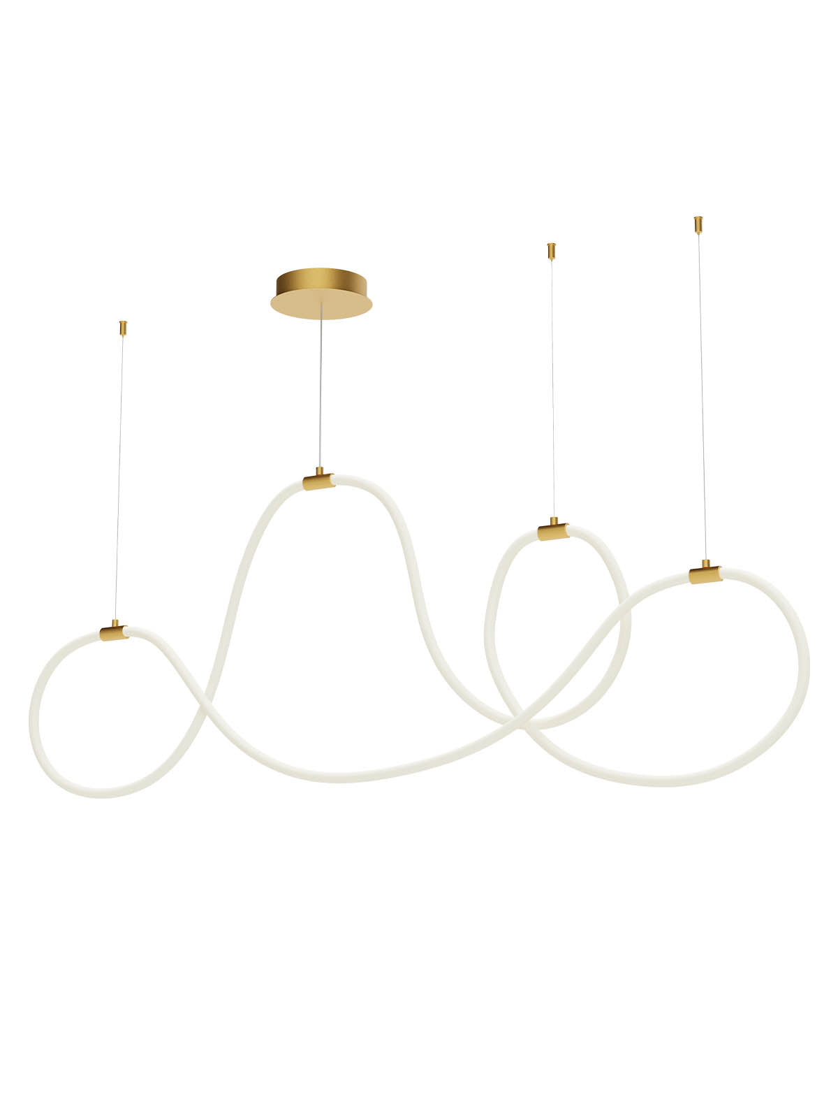 Висящо LED HENK 54W 3000K златен