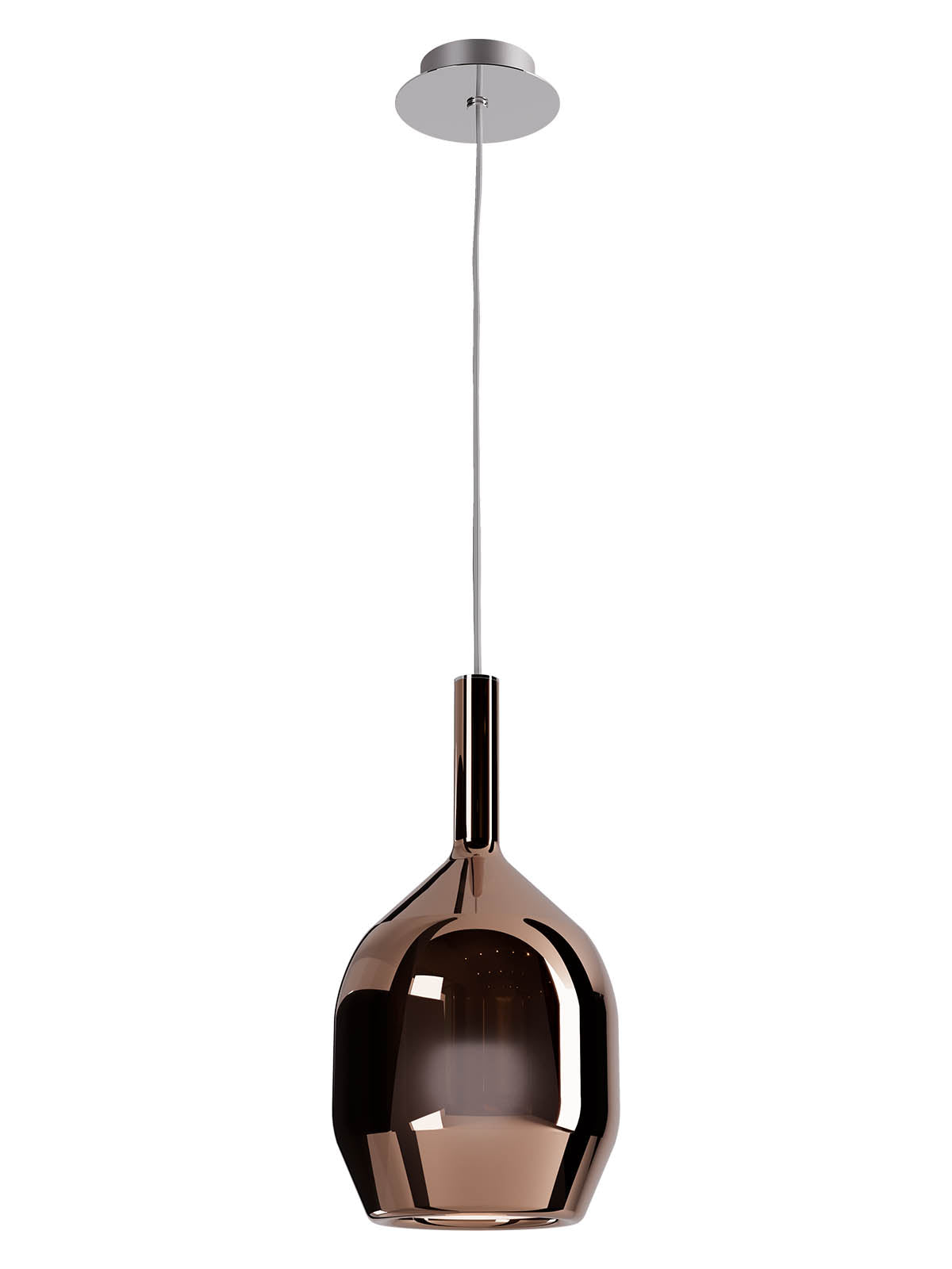 Висящо TRESOR E27*1 D150*H285 меден
