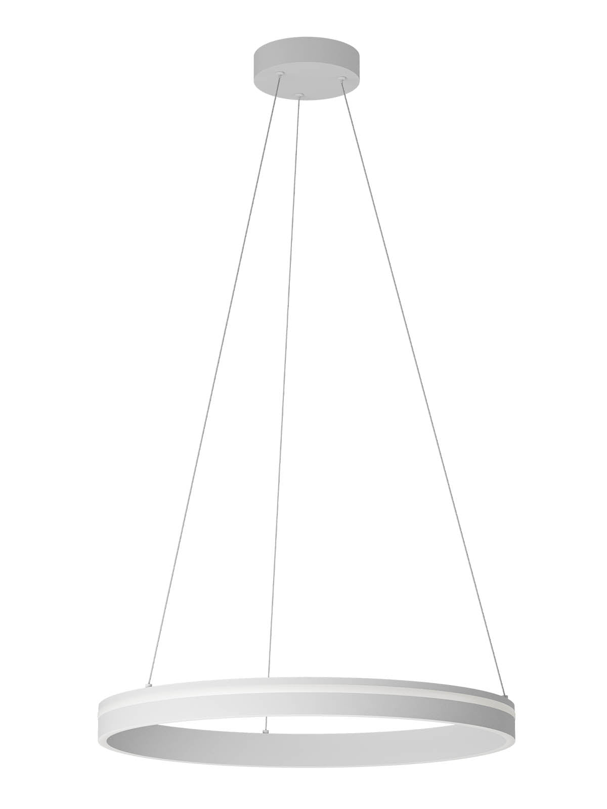 Висящо LED осветително тяло VALDIS 36W 3000K/4000K D590 бял