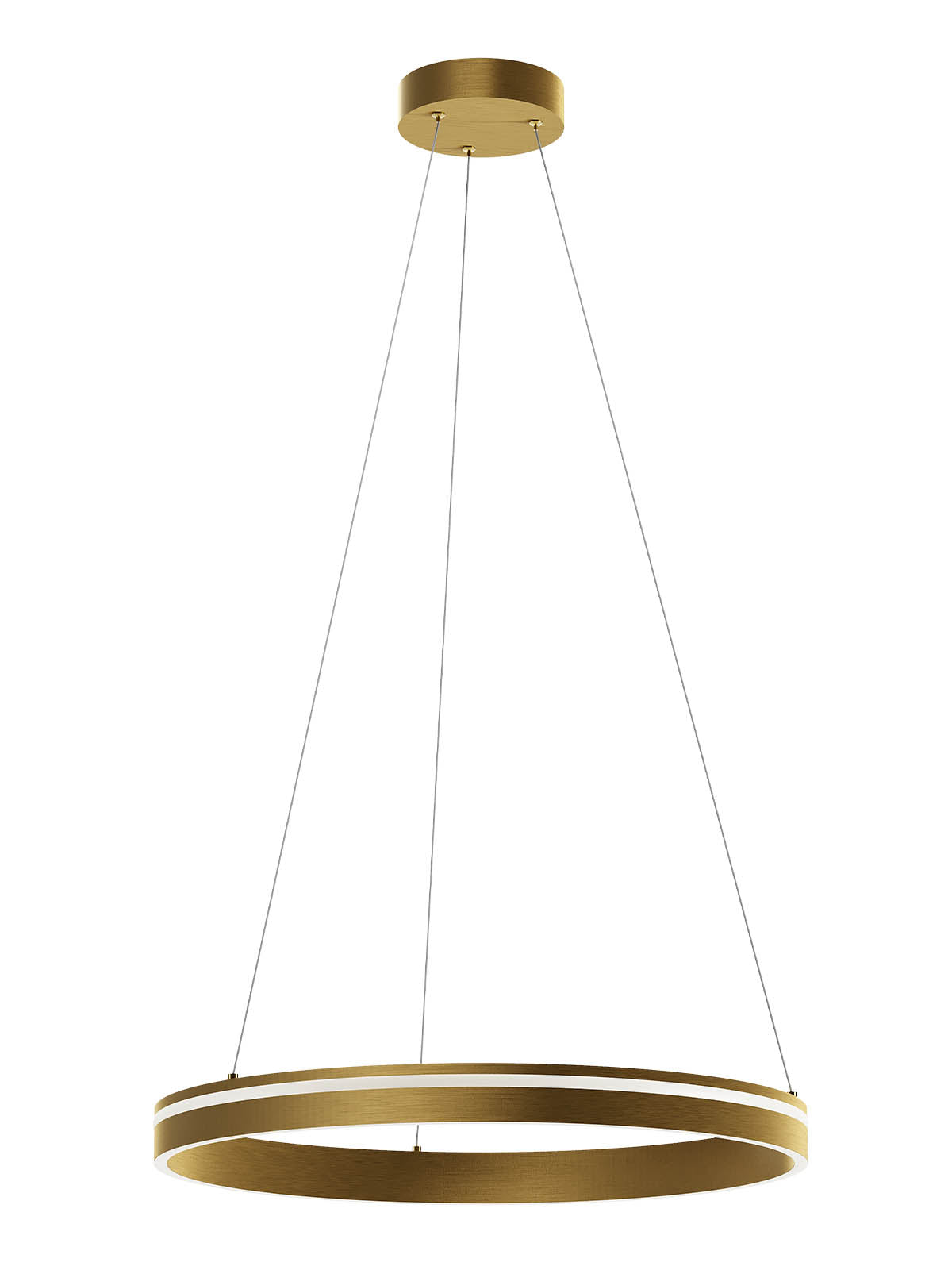 Висящо LED осветително тяло VALDIS 38W 3000K/4000K D590 златен