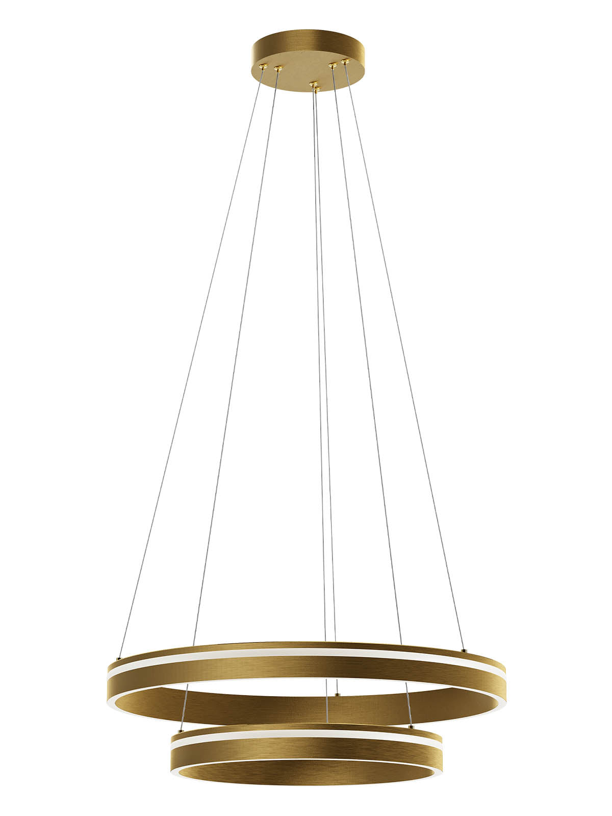 Висящо LED осветително тяло VALDIS 55W 3000K/4000K златен