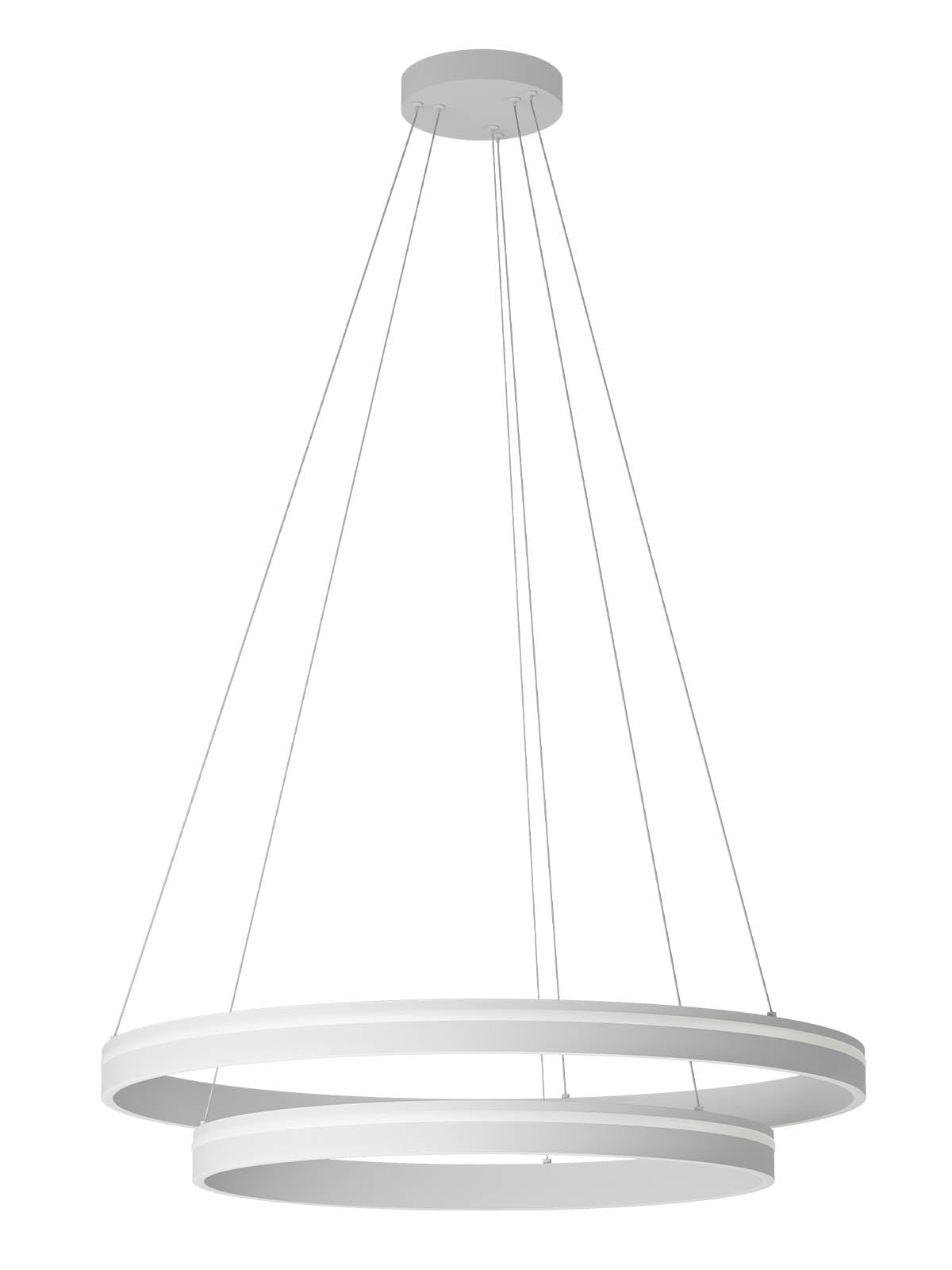 Висящо LED осветително тяло VALDIS 72W 3000K/4000K бял