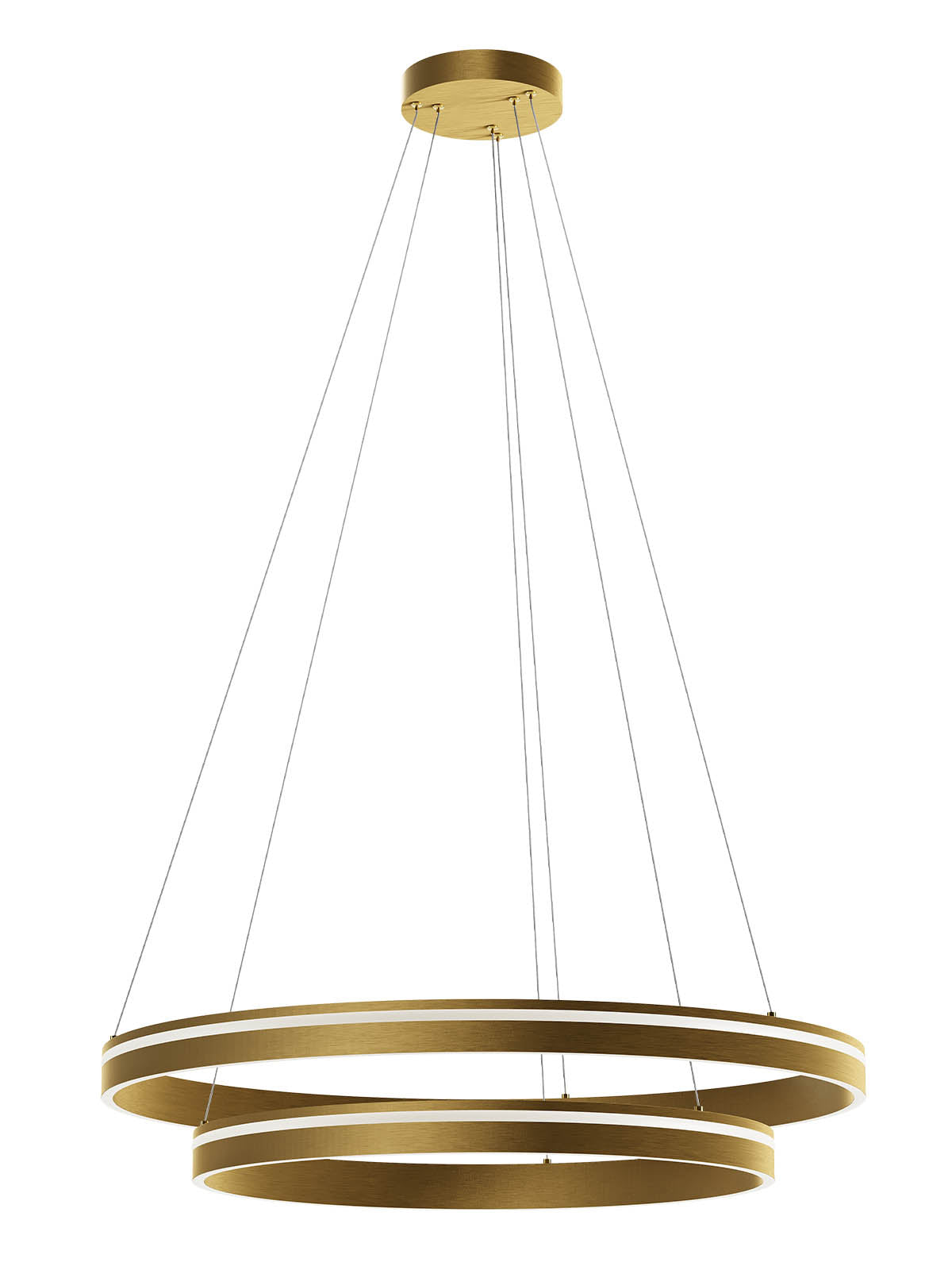 Висящо LED осветително тяло VALDIS 72W 3000K/4000K златен