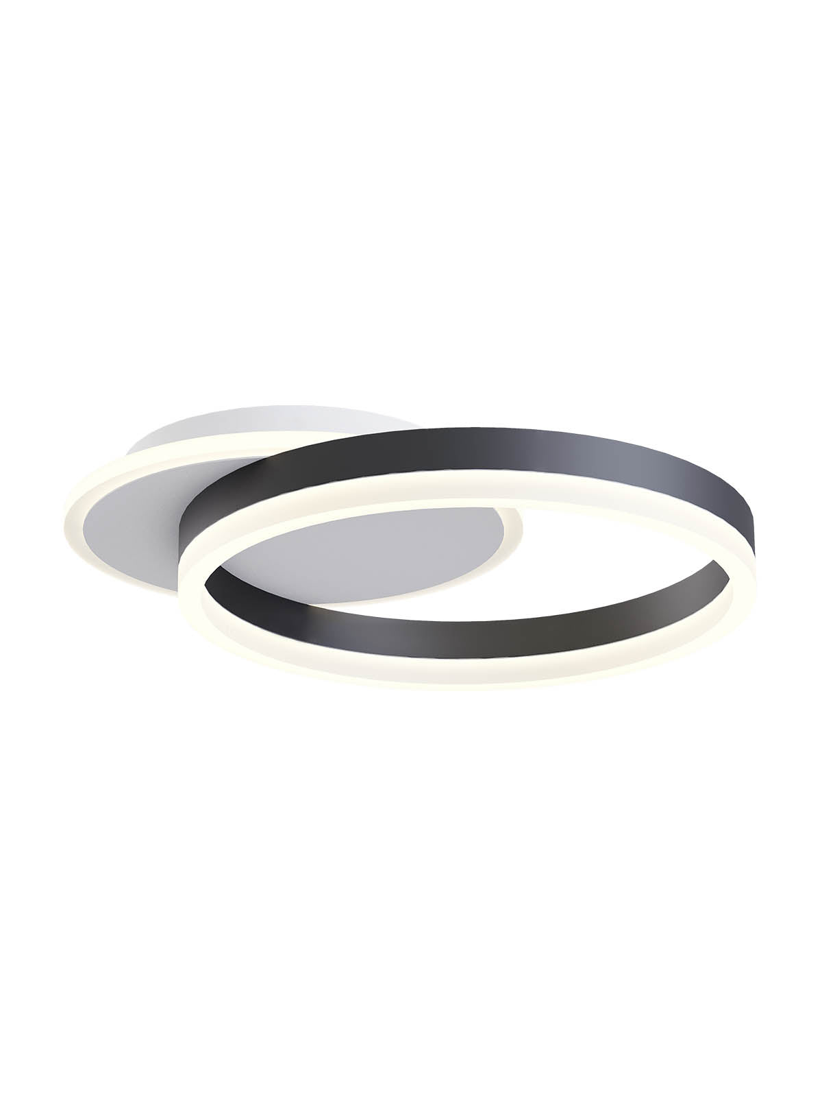 Стенен аплик/плафон TARA LED 28W CCT 3000/4000/6000K бял/черен