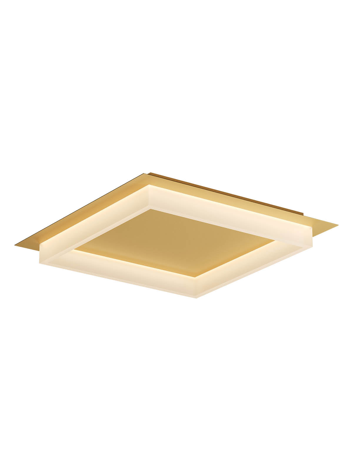 Плафон PERIMETRO LED 40W 3000K/6000K матово златен