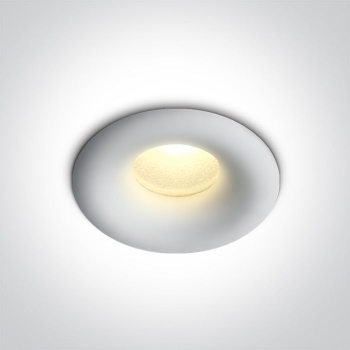 Бял LED 1W WW (топло бяло) IP44 STAR LIGHT 350mA
