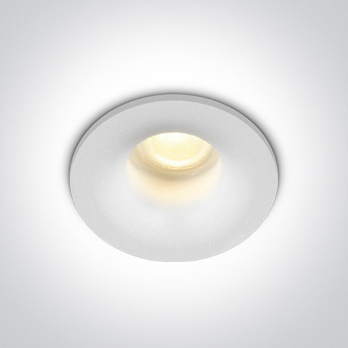 Бял COB LED 2W WW (топло бяло) 700mA 36° IP44