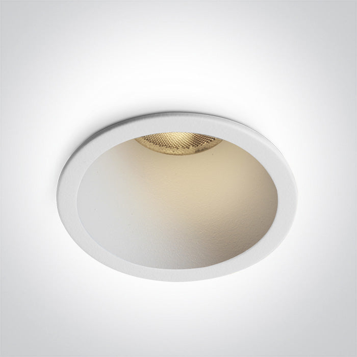 Бял 7W CCT (регулируем цвят на светлината) 230V IP20 Dark-Light (задълбочен оптичен конус)