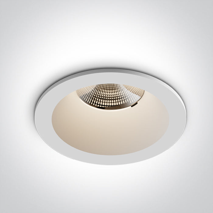 Бял 6,5W CCT (регулируем цвят на светлината) IP65 700mA Dark-Light (задълбочен оптичен конус)