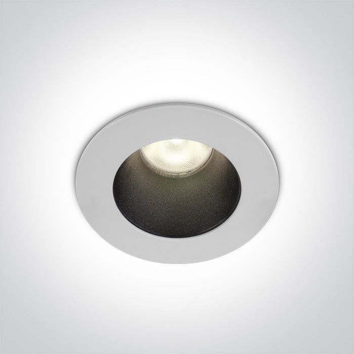Бял 8W WW (топло бяло) IP20 230V Dark-Light (задълбочен оптичен конус)