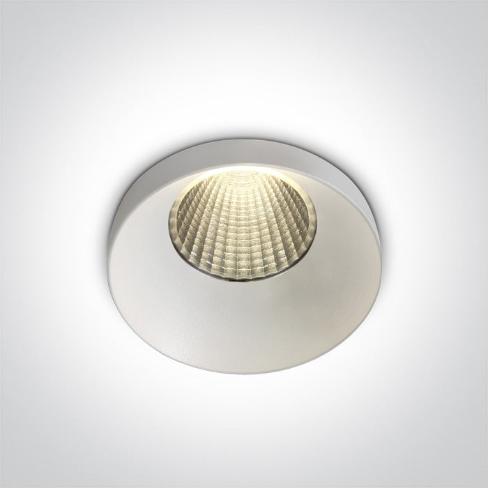 Бял LED 12W WW (топло бяло) 38° IP20 700mA Dark-Light (задълбочен оптичен конус)