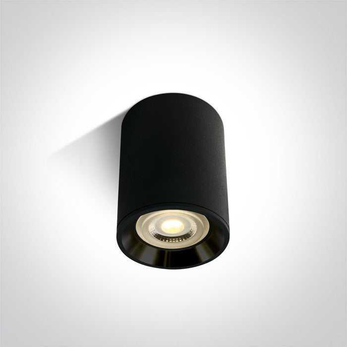 Черен GU10 10W Черен REFLECTOR Dark-Light (задълбочен оптичен конус)