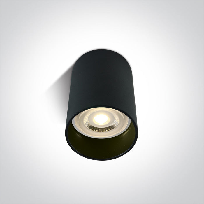 Черен CYLINDER GU10 10W