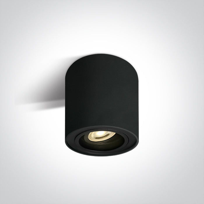 Черен GU10 10W Регулируем 100-240V