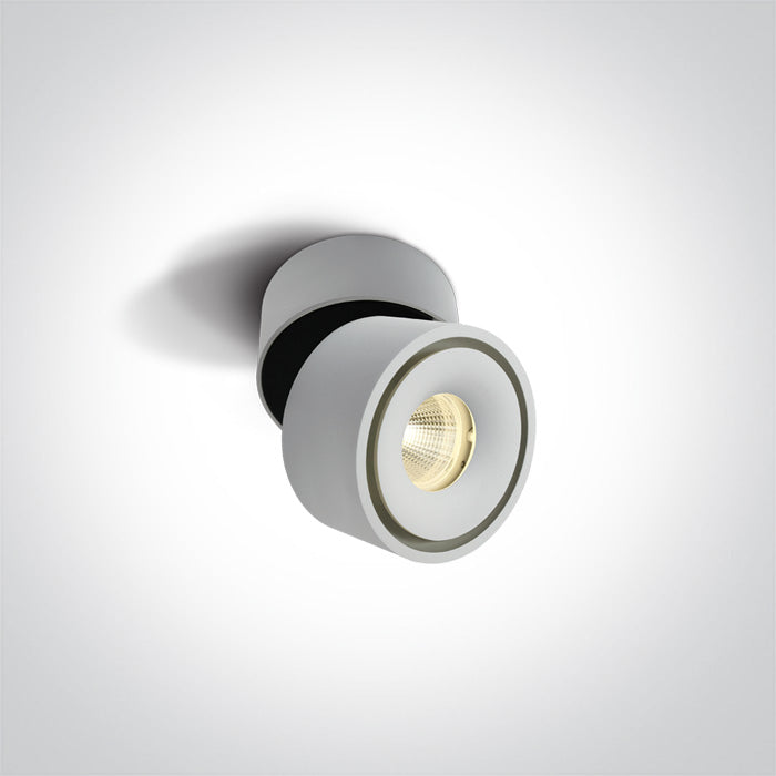Бял COB 8W CCT (регулируем цвят на светлината) IP20 230V