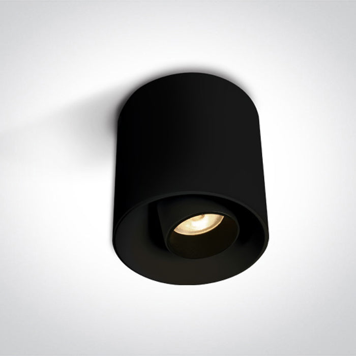 Черен 8W WW (топло бяло) IP20 36° Регулируем 230V Dark-Light (задълбочен оптичен конус)