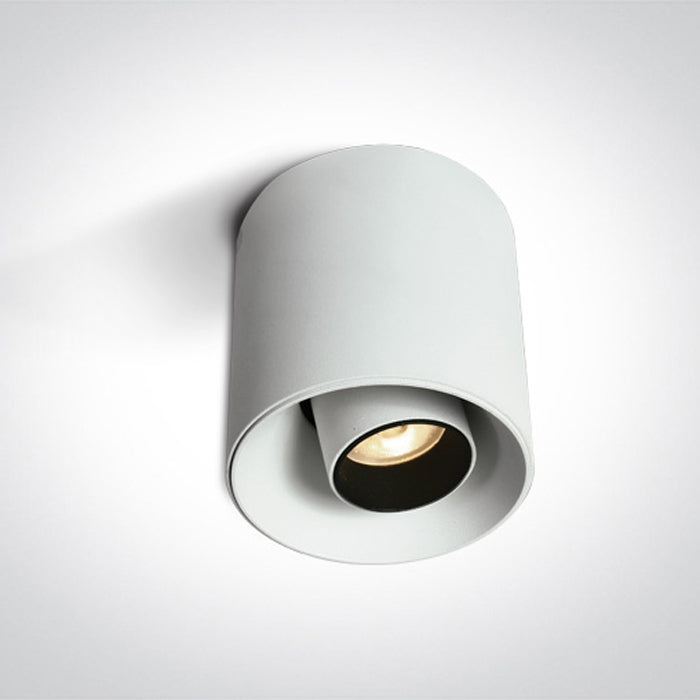 Бял 8W WW (топло бяло) IP20 36° Регулируем 230V Dark-Light (задълбочен оптичен конус)