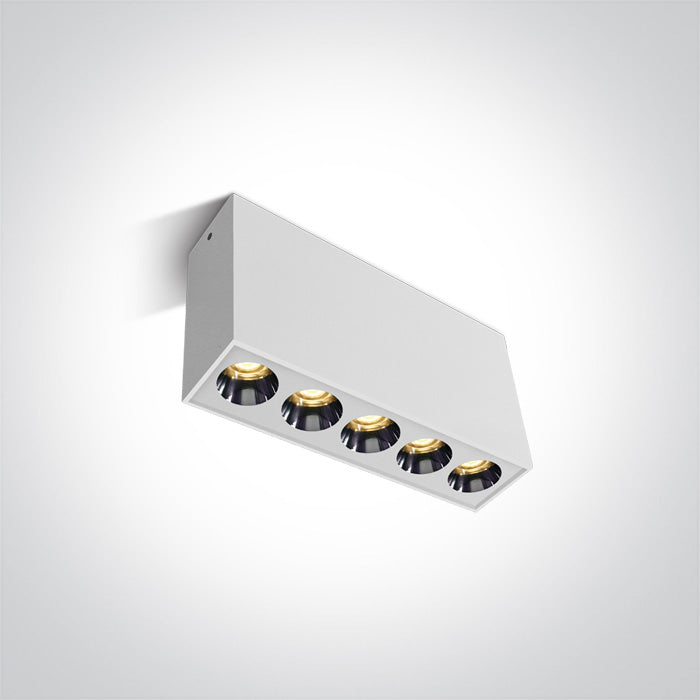 Бял LED 12W WW (топло бяло) IP20 38° 230V Dark-Light (задълбочен оптичен конус)