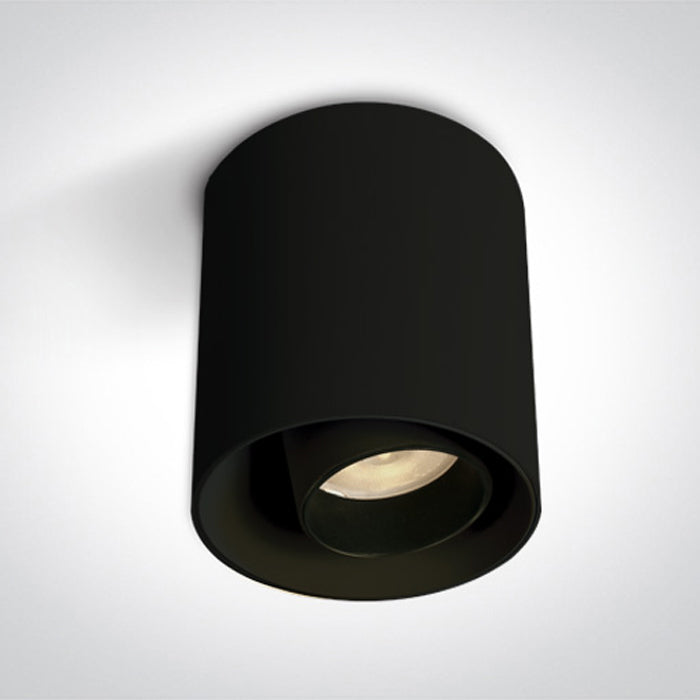 Черен 12W WW (топло бяло) IP20 36° Регулируем 230V Dark-Light (задълбочен оптичен конус)