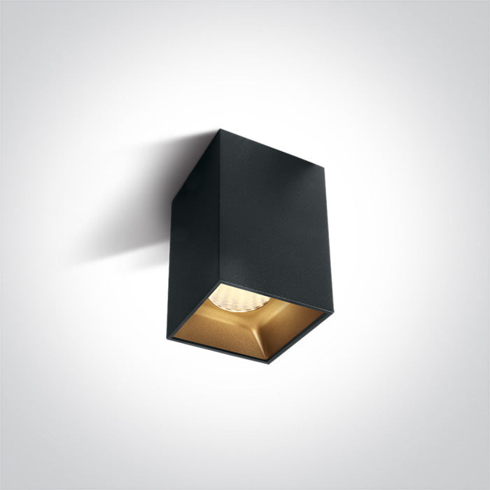Черен 12W IP20 45° 230V Dark-Light (задълбочен оптичен конус)