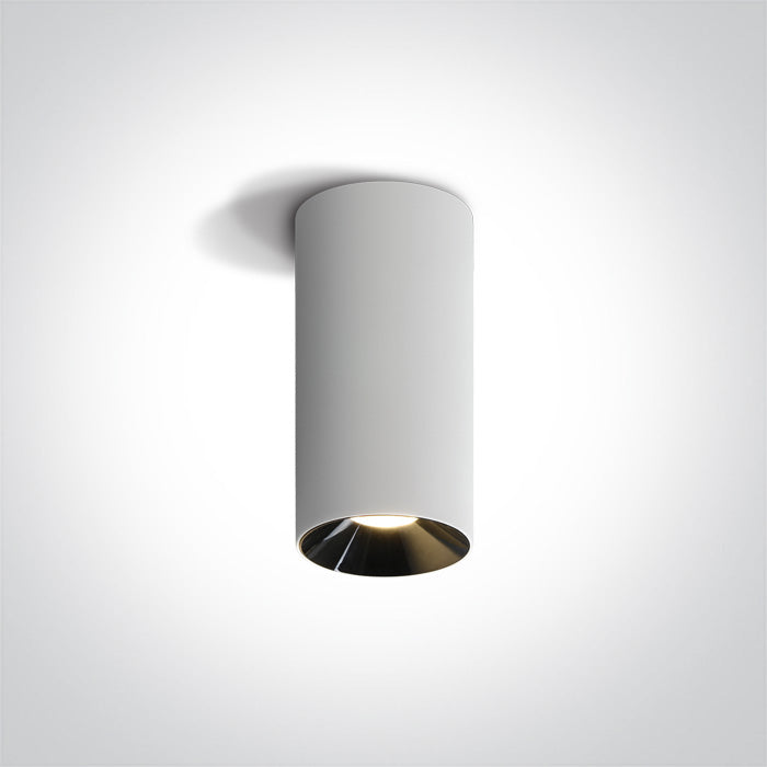 Бял CYLINDER 15W WW (топло бяло) 230V