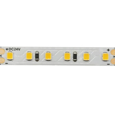 LED лента SMD 24V DC 14.4W/m 4000K 1440Lm/m IP20 8mm CRI90 OSRAM 2835 120LEDs/m 3SDCM 5m ролка 5г