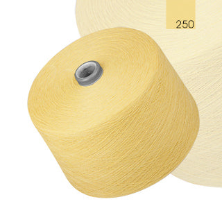 Colored cotton yarn blends.