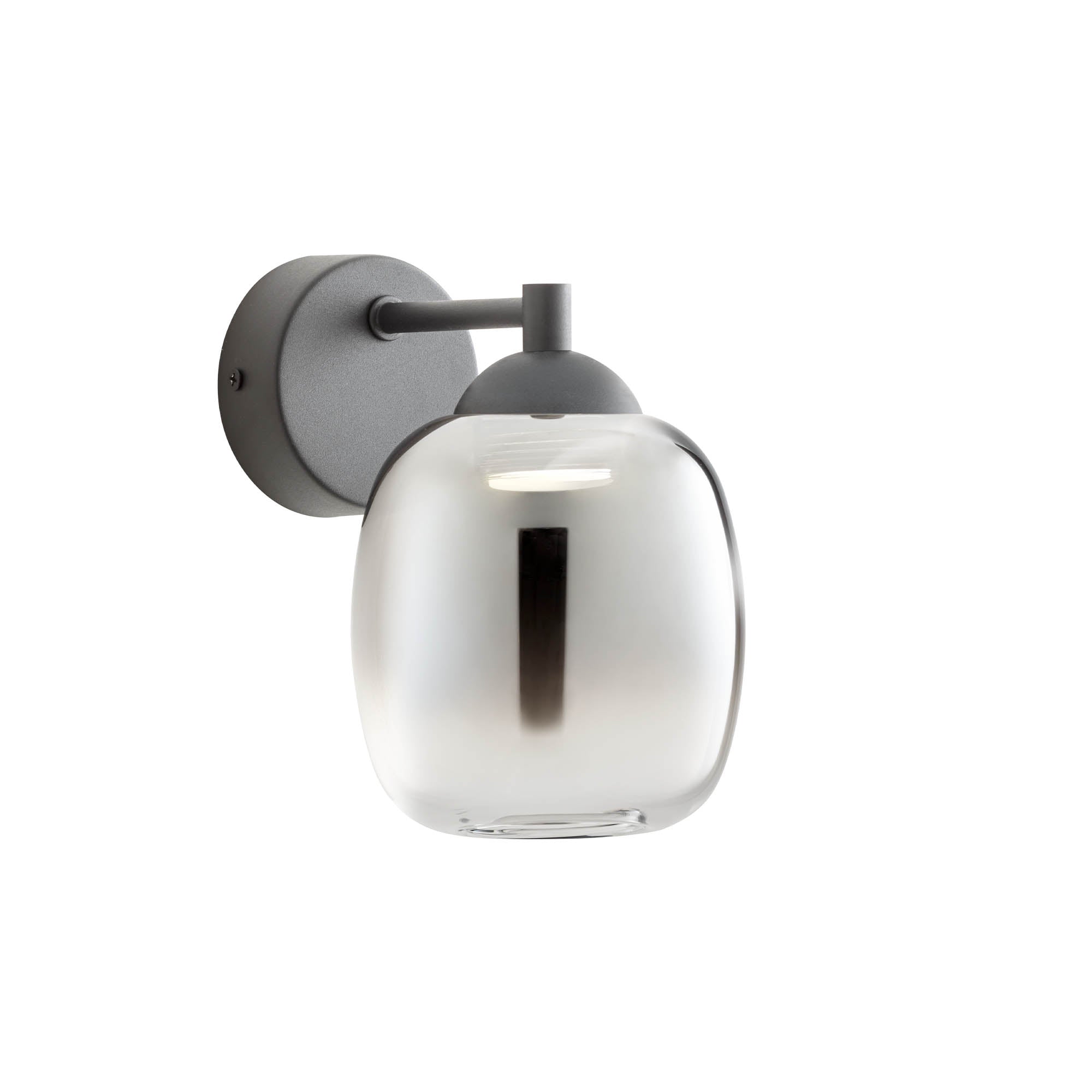 Стенен LED аплик KHADI 6W 3000K SMOKE