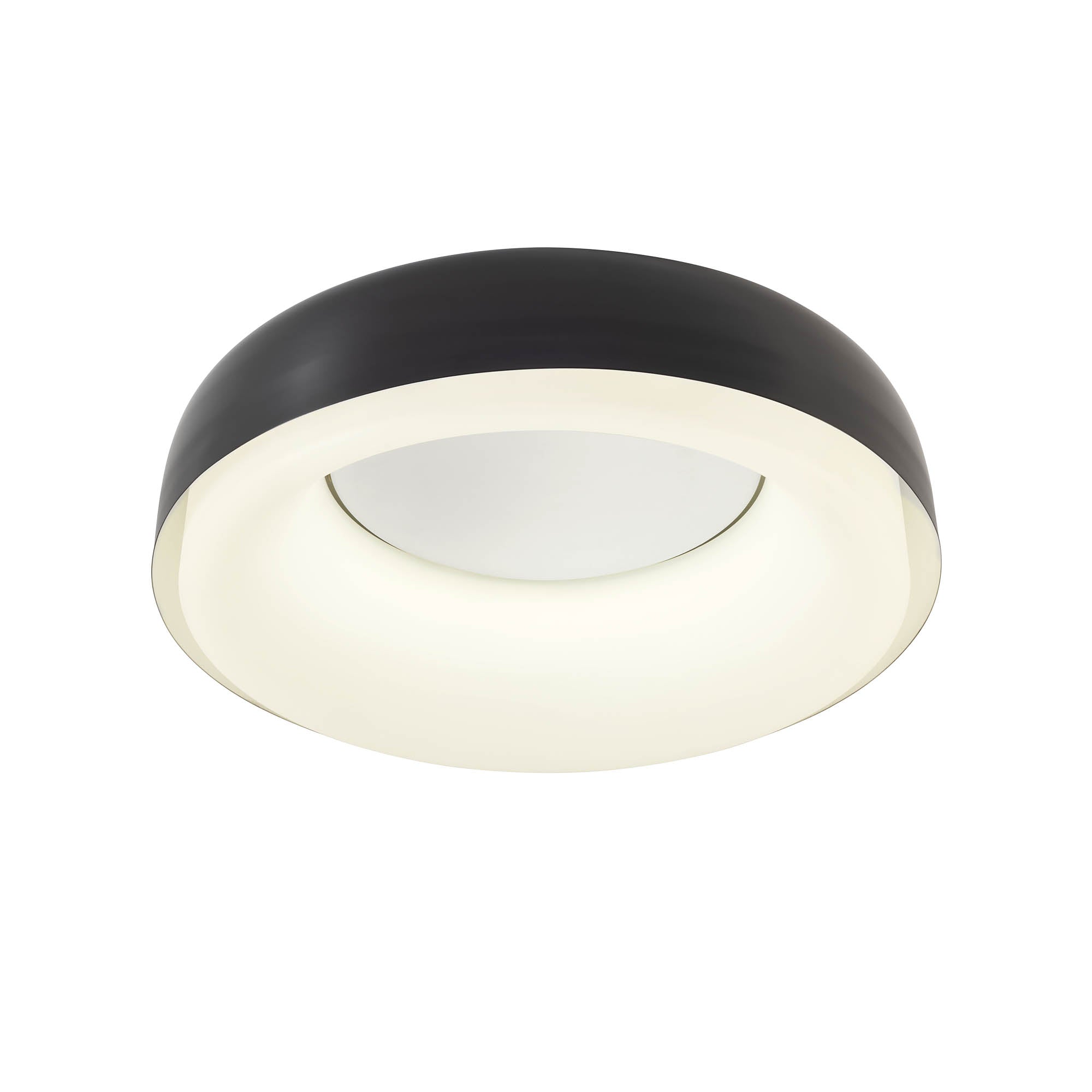 LED плафон DIP 30W 3000K/4000K D486 черен