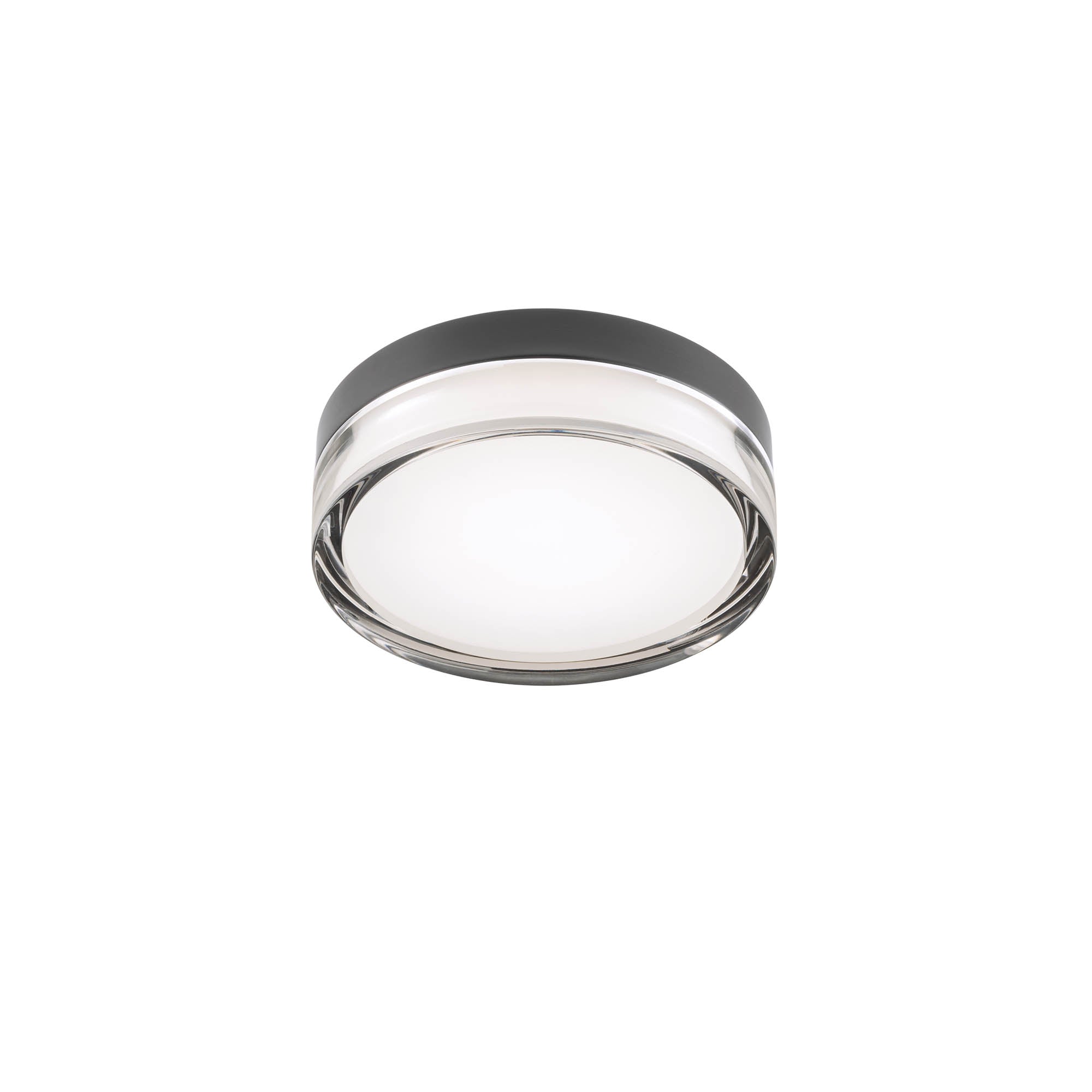 Плафон LED FRISBI 8W 4000K D150 IP44 черен