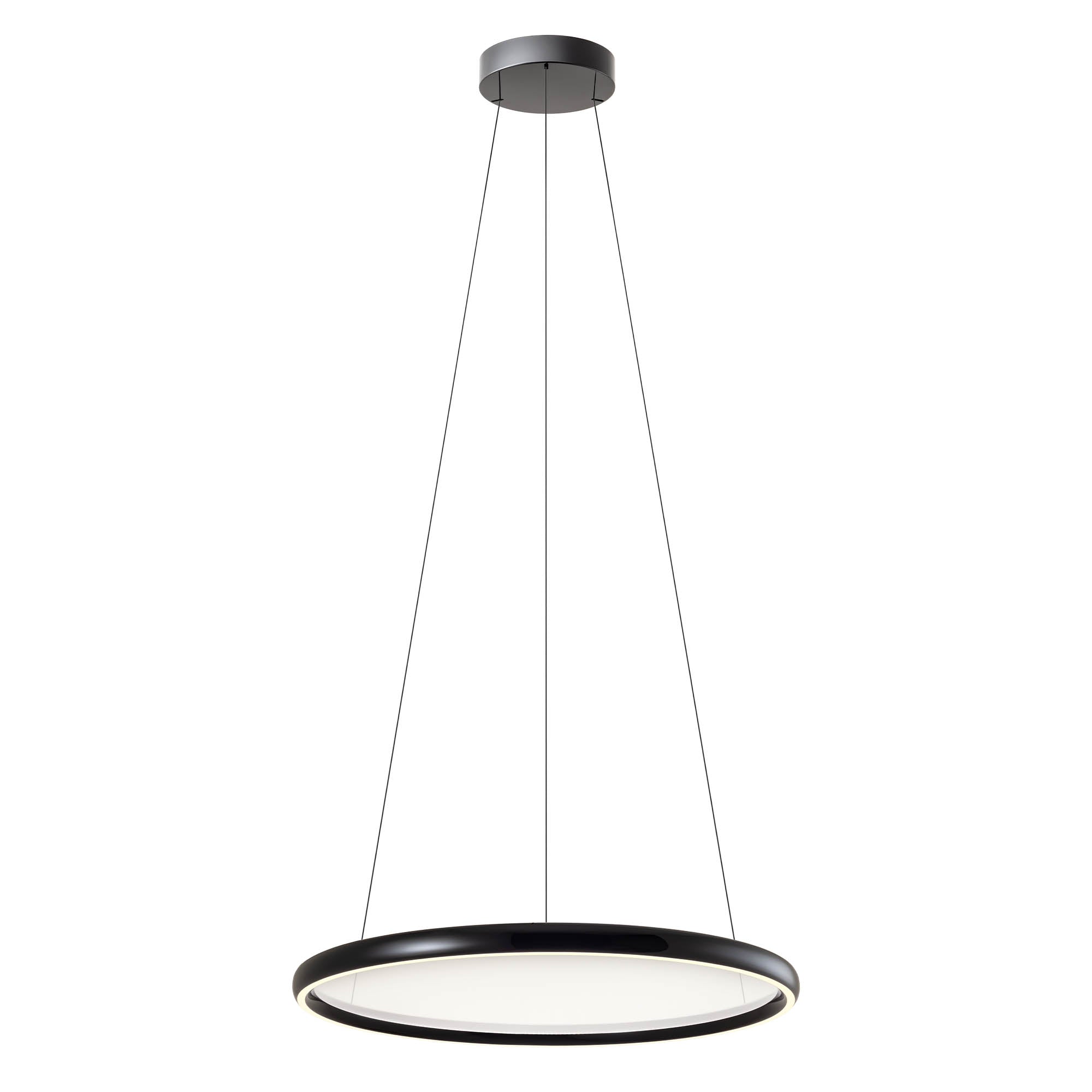 Висящо LED осветително тяло VANCE 35W+35W CCT D655 черен