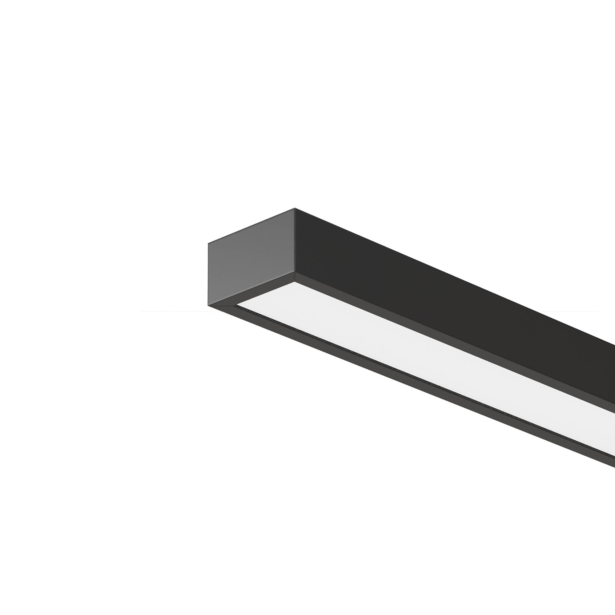 Wall mounted LED luminaire HORIZON 24W 3000/4000K L600 black
