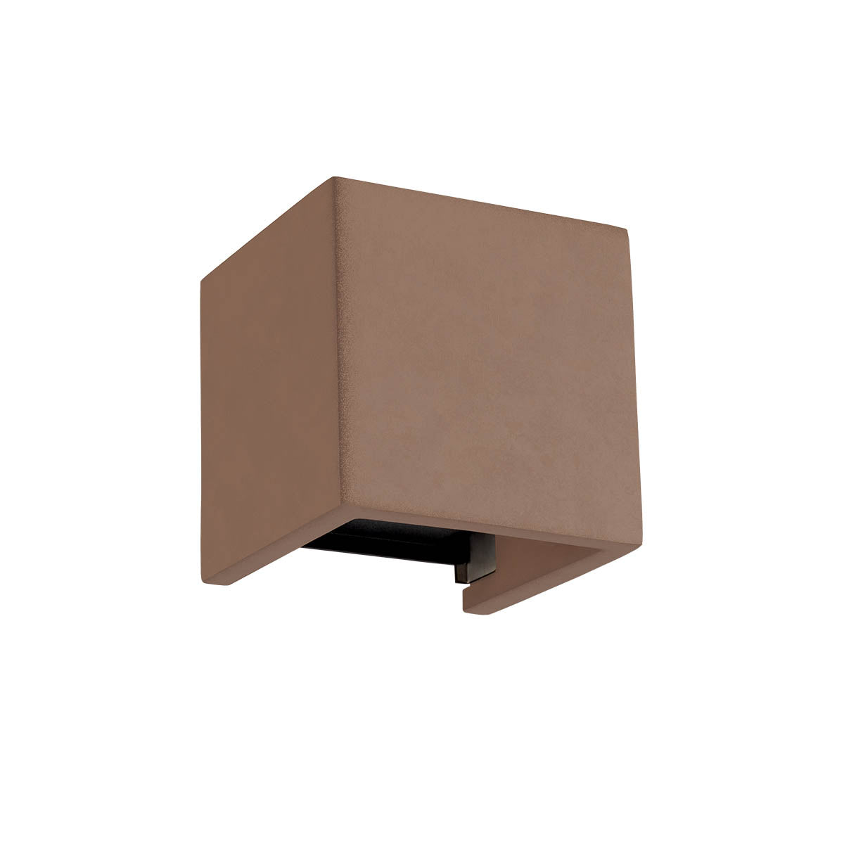 Wall LED sconce PETRA 2x6W IP54 terracotta 2700K 120MM