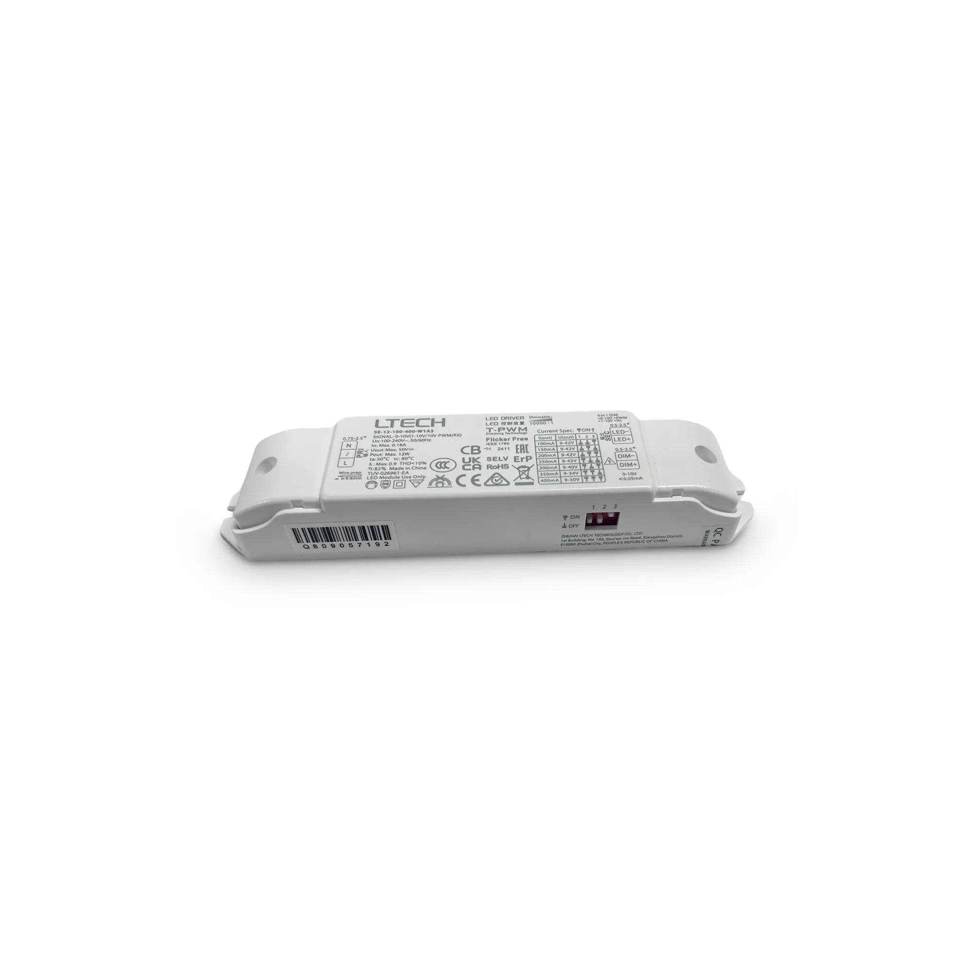 NOVA ALIMENTATORE 1-10V 06W 150mA