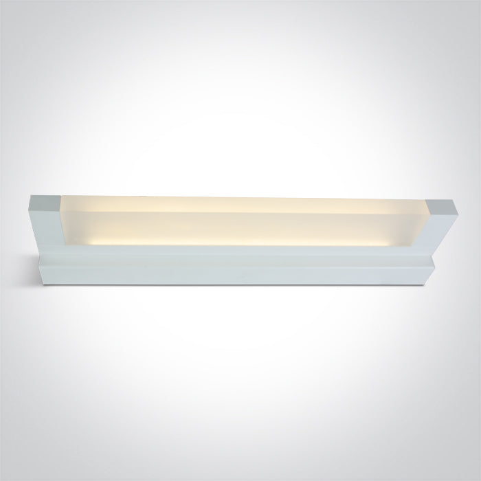 Бял LED Баня / Стенно осветително тяло (аплик) 20W WW (топло бяло) IP44 230V