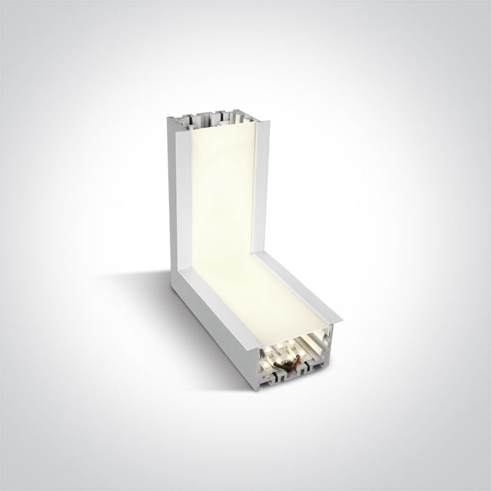 Бял CEILING CORNER за 38152R 10W CW (студено бяло) 120° 230V