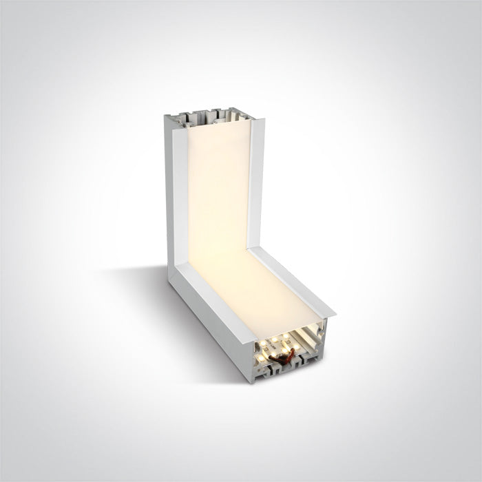 Бял CEILING CORNER за 38152R 10W WW (топло бяло) 120° 230V