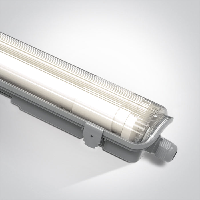 IP65 2xT8 LED TUBE 600 мм PC/PC