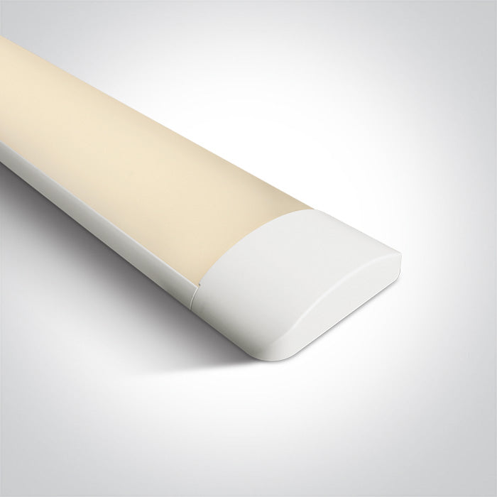 Бял LED 48W WW (топло бяло) 1200x120 мм IP20 230V